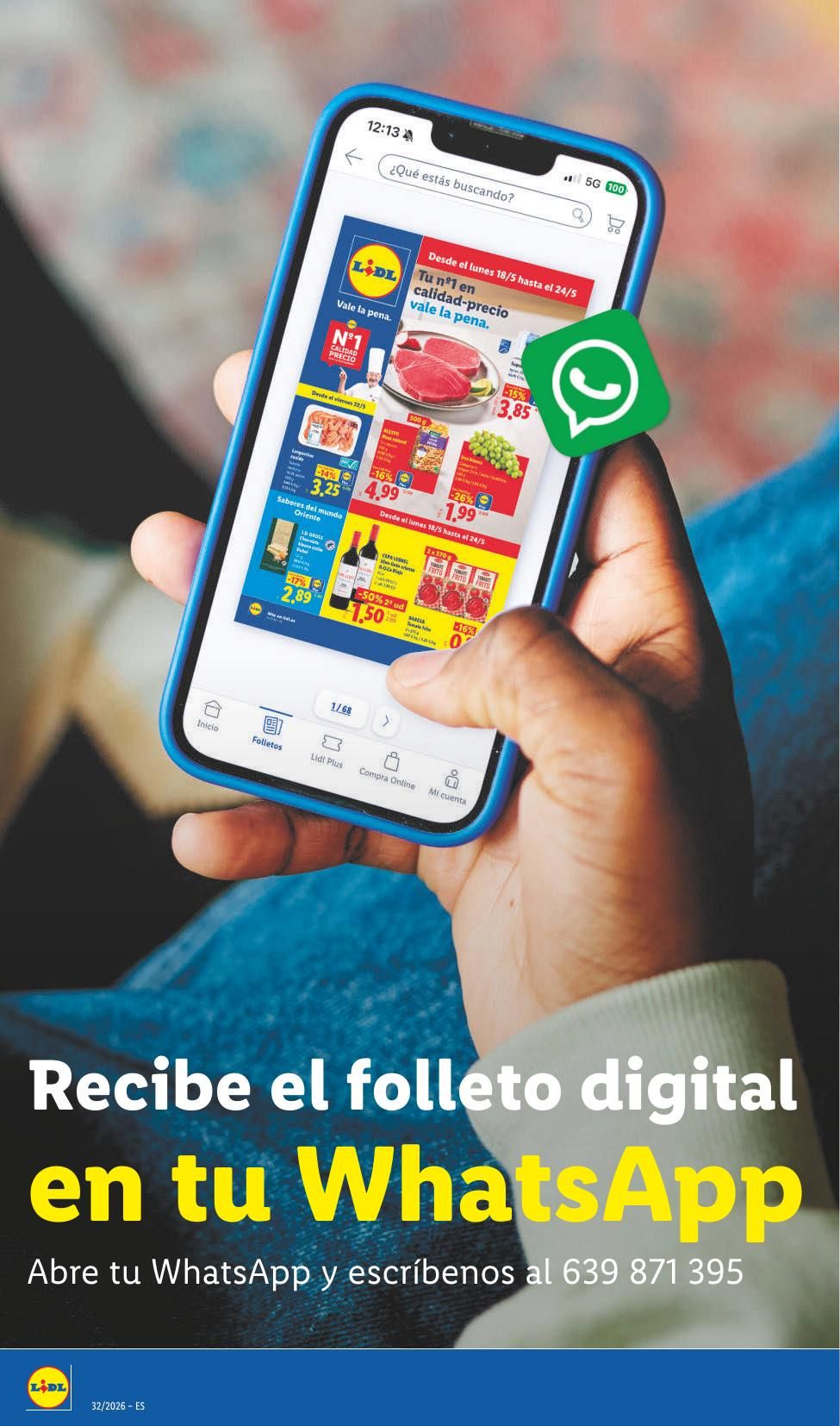 Folleto Lidl Alimentación · 3 de agosto de 2026 – 9 de agosto de 2026 — Página 62