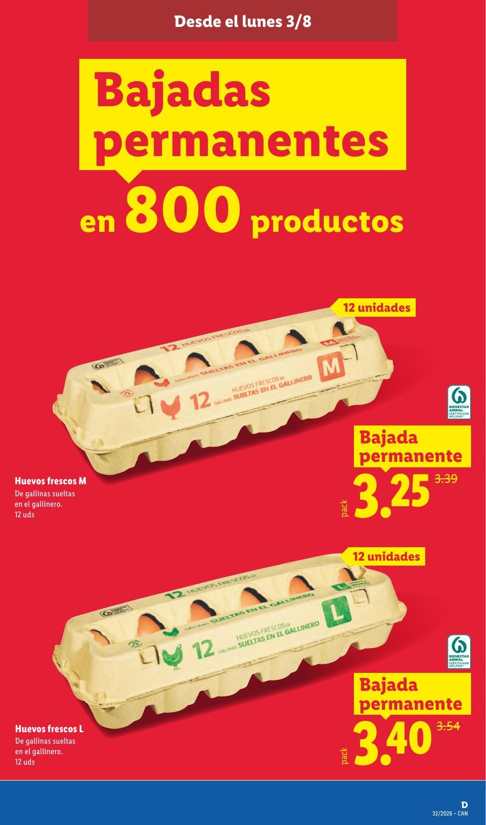 Folleto Lidl Alimentación · 3 de agosto de 2026 – 9 de agosto de 2026 — Página 3