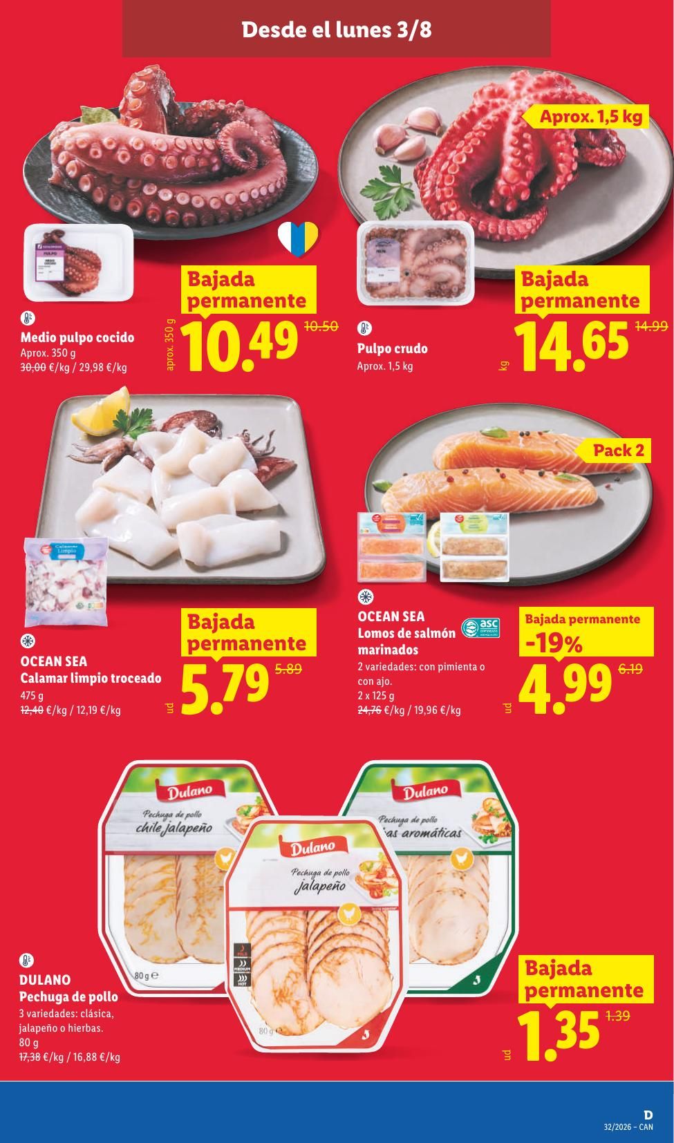 Folleto Lidl Alimentación · 3 de agosto de 2026 – 9 de agosto de 2026 — Página 5