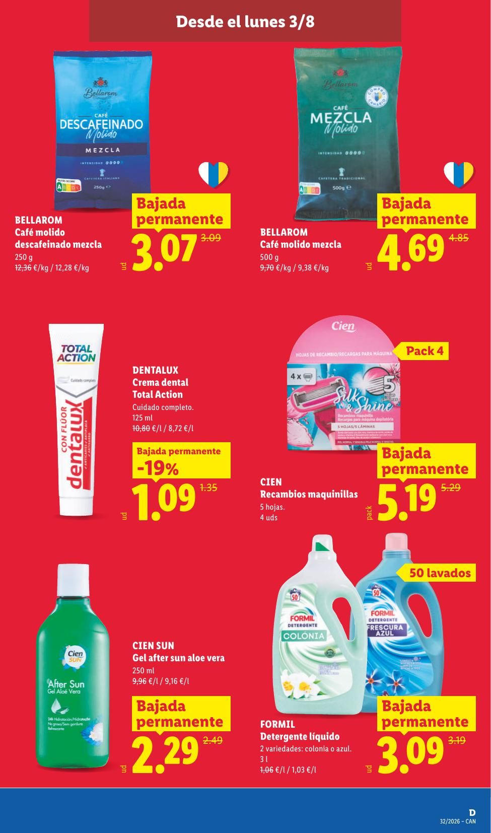 Folleto Lidl Alimentación · 3 de agosto de 2026 – 9 de agosto de 2026 — Página 9