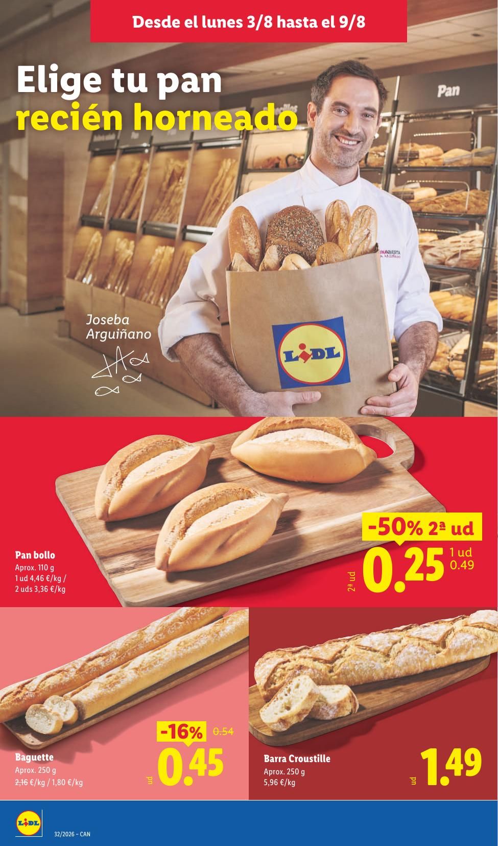 Folleto Lidl Alimentación · 3 de agosto de 2026 – 9 de agosto de 2026 — Página 14