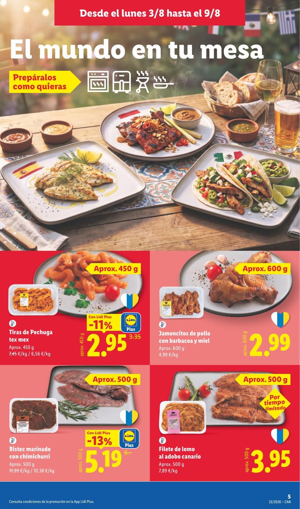 Folleto Lidl Alimentación · 3 de agosto de 2026 – 9 de agosto de 2026 — Página 17