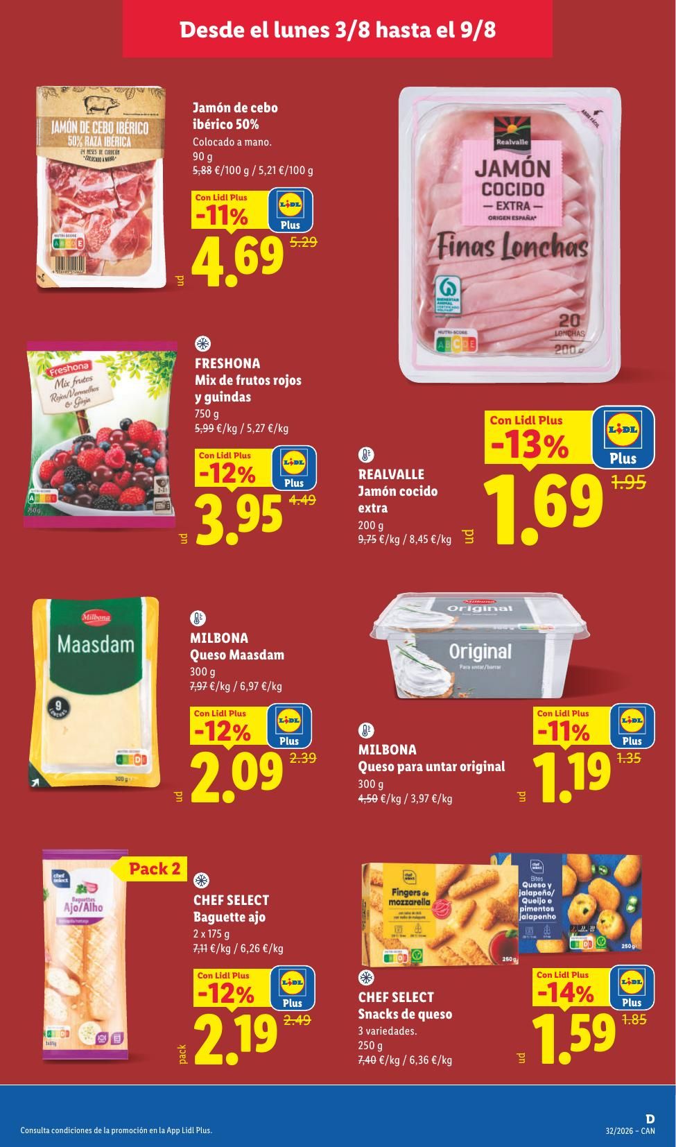Folleto Lidl Alimentación · 3 de agosto de 2026 – 9 de agosto de 2026 — Página 21