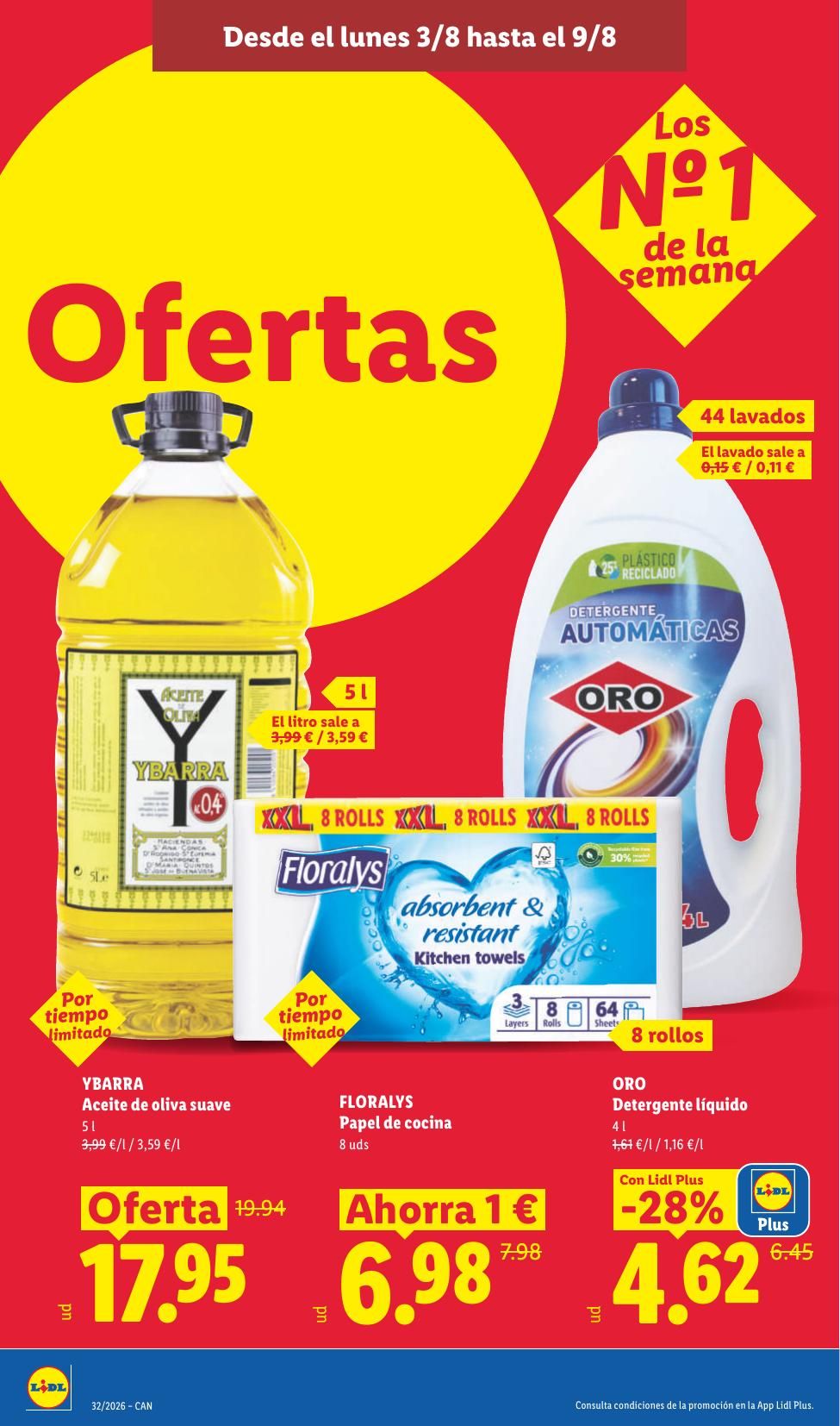 Folleto Lidl Alimentación · 3 de agosto de 2026 – 9 de agosto de 2026 — Página 22