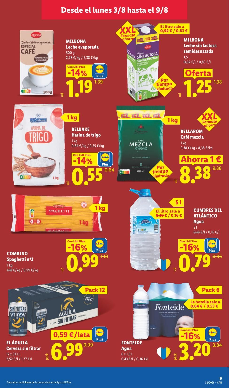 Folleto Lidl Alimentación · 3 de agosto de 2026 – 9 de agosto de 2026 — Página 23