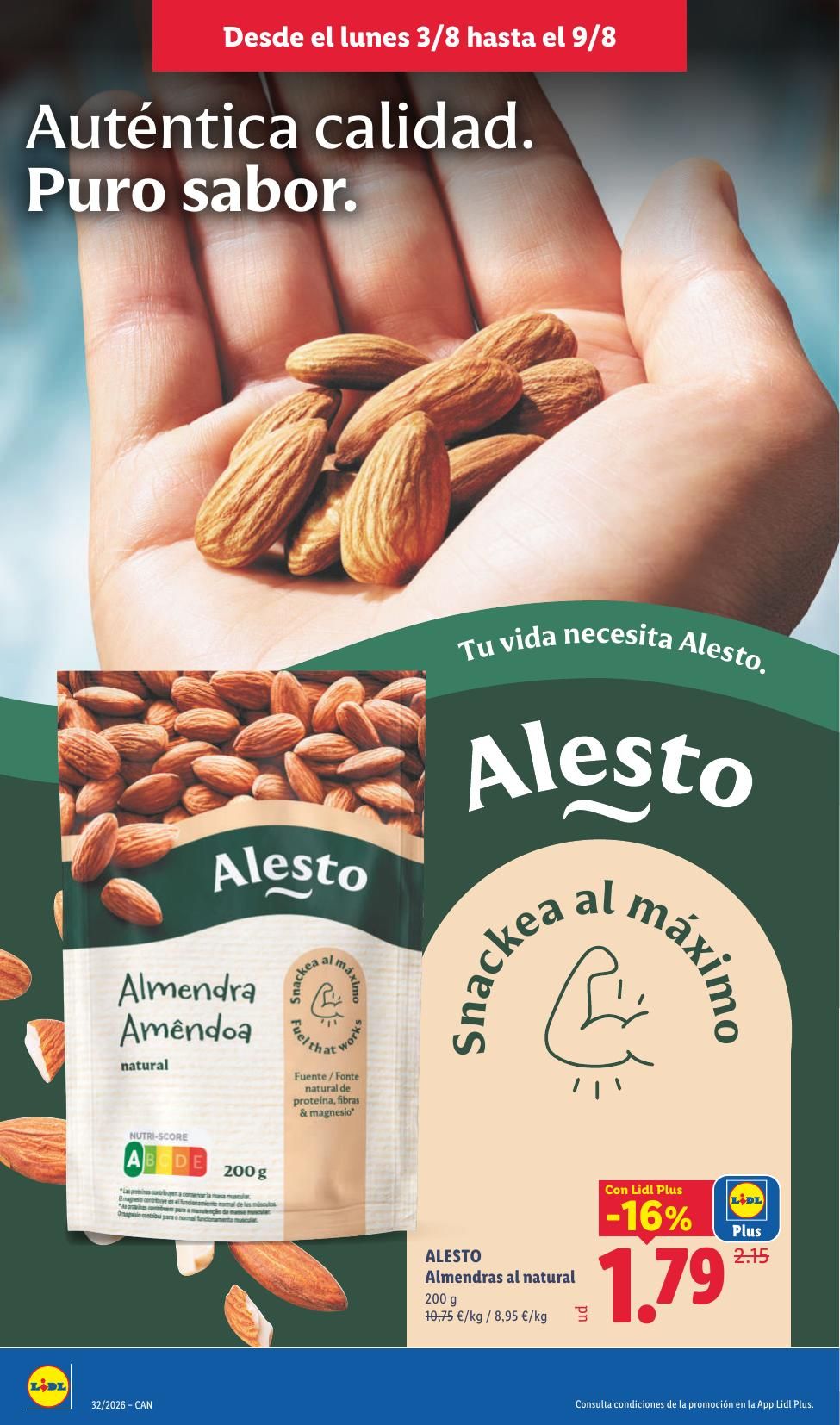 Folleto Lidl Alimentación · 3 de agosto de 2026 – 9 de agosto de 2026 — Página 24