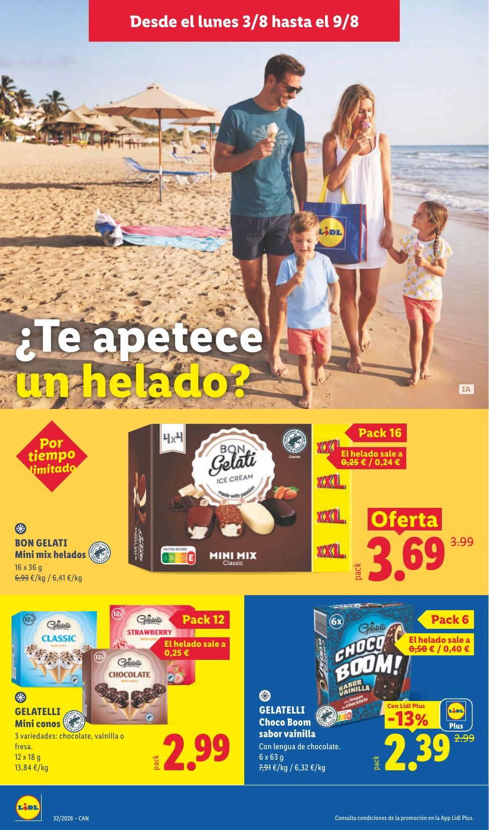 Folleto Lidl Alimentación · 3 de agosto de 2026 – 9 de agosto de 2026 — Página 26