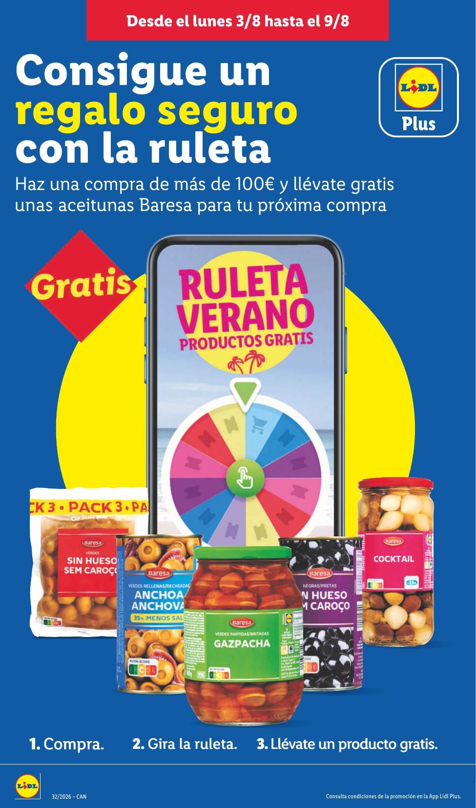 Folleto Lidl Alimentación · 3 de agosto de 2026 – 9 de agosto de 2026 — Página 34