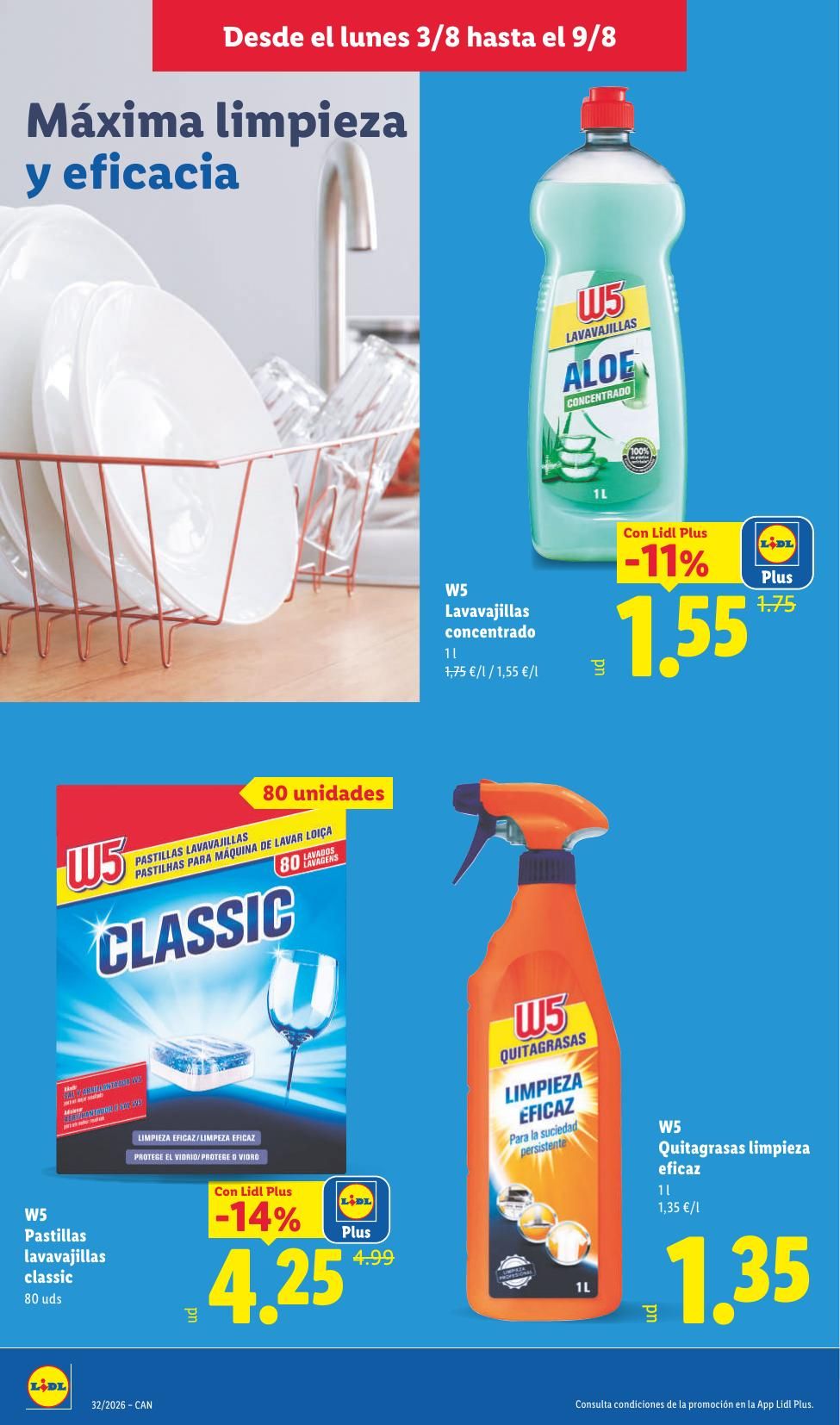 Folleto Lidl Alimentación · 3 de agosto de 2026 – 9 de agosto de 2026 — Página 38
