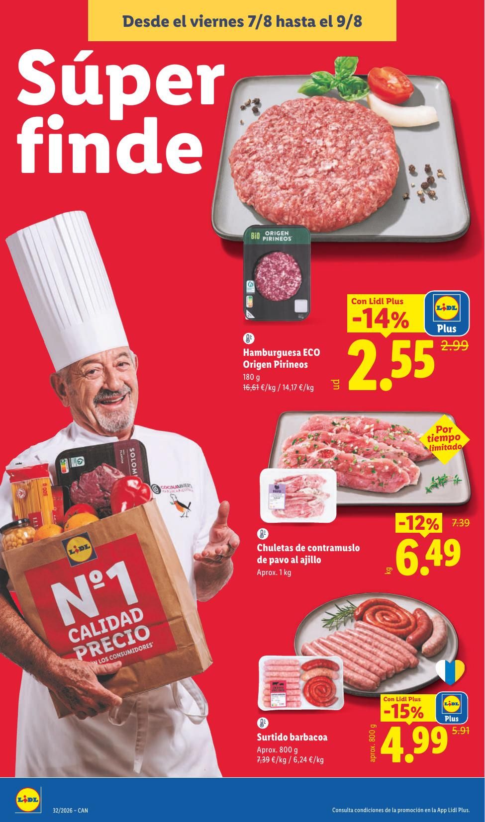 Folleto Lidl Alimentación · 3 de agosto de 2026 – 9 de agosto de 2026 — Página 40