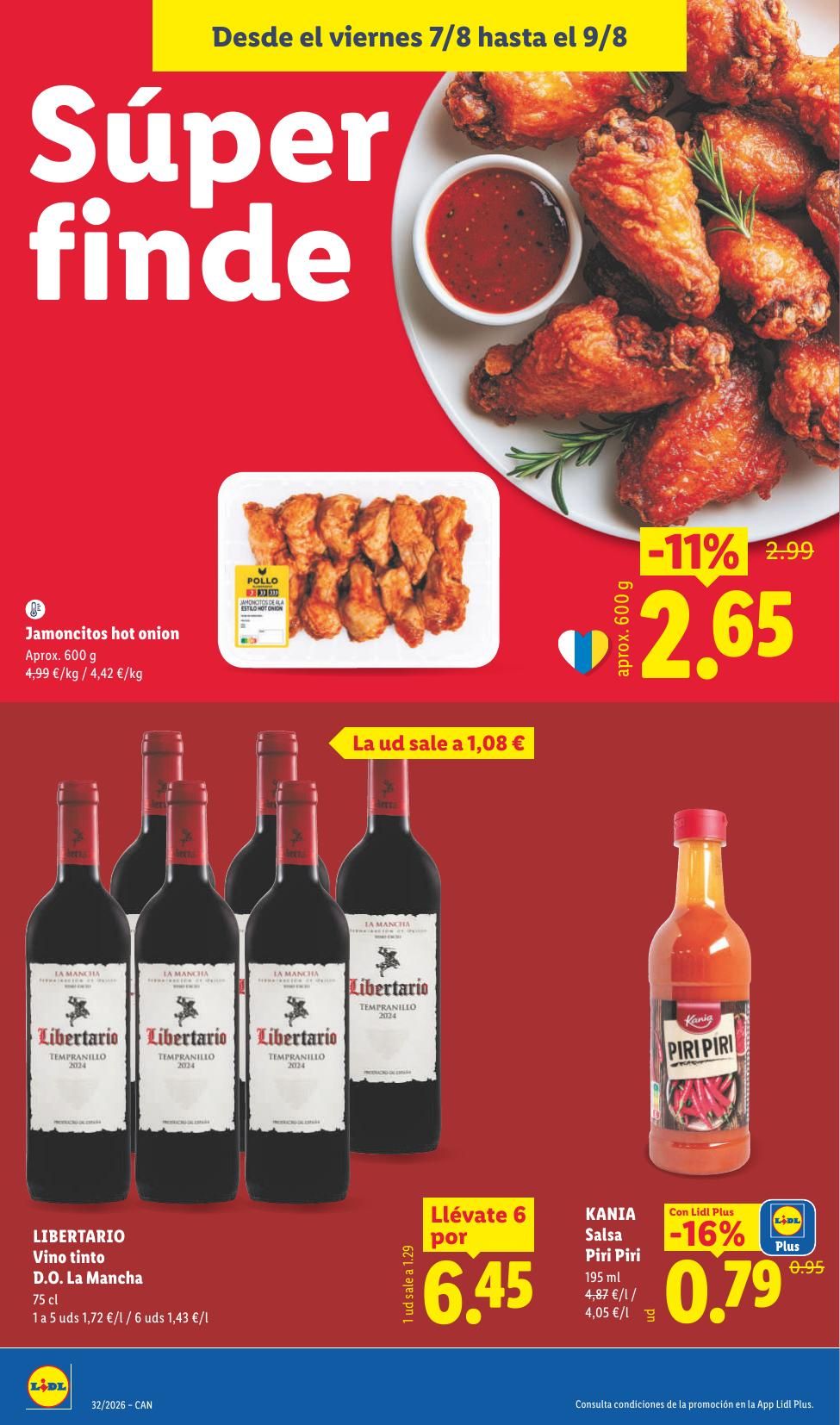 Folleto Lidl Alimentación · 3 de agosto de 2026 – 9 de agosto de 2026 — Página 42