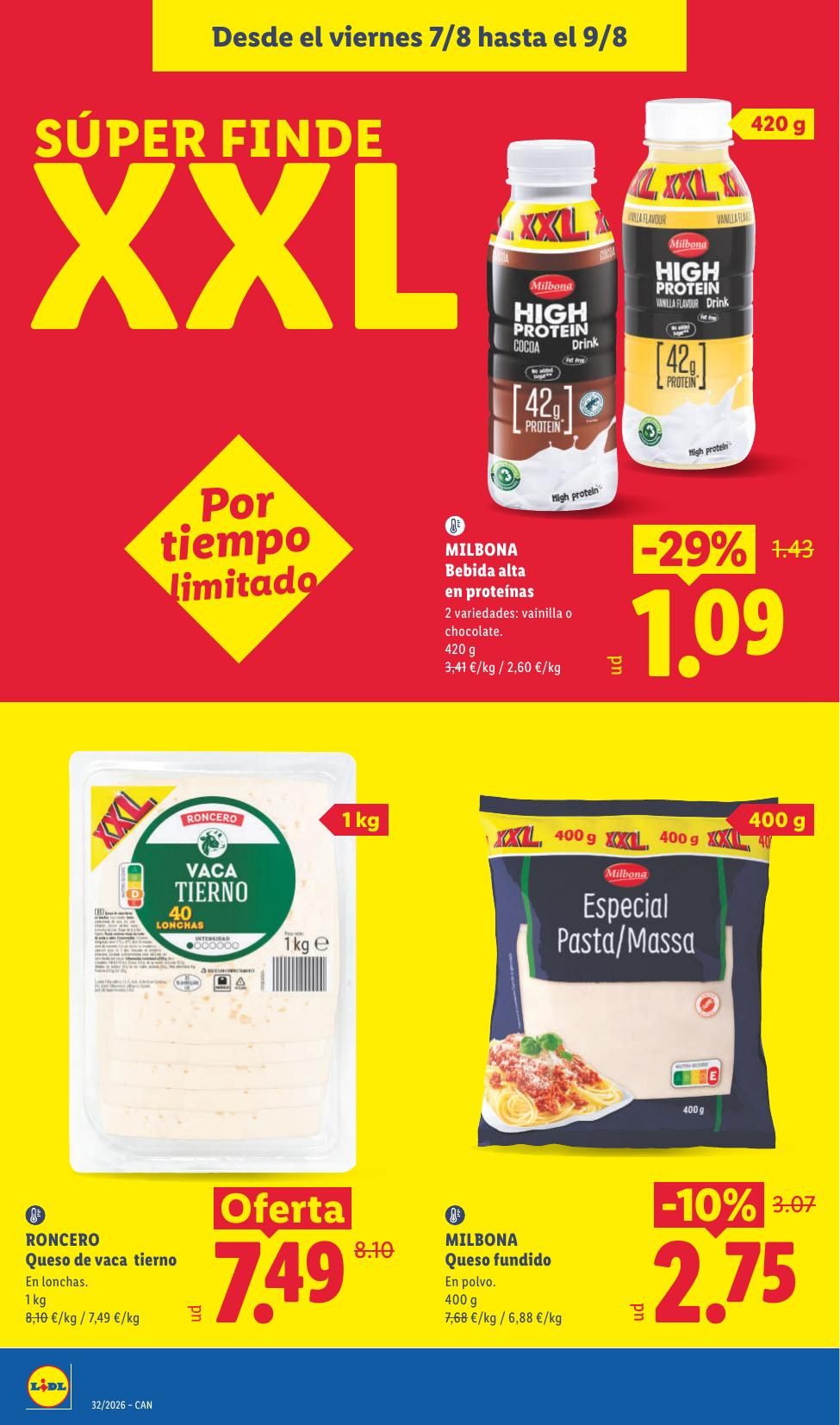 Folleto Lidl Alimentación · 3 de agosto de 2026 – 9 de agosto de 2026 — Página 44