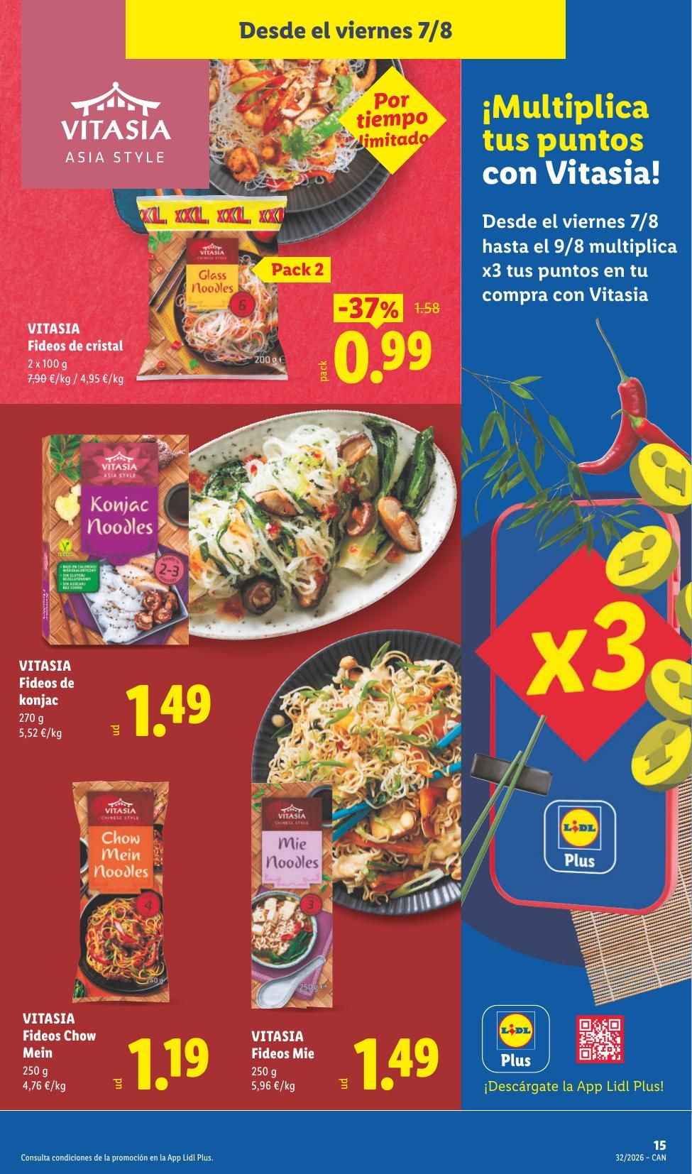 Folleto Lidl Alimentación · 3 de agosto de 2026 – 9 de agosto de 2026 — Página 49