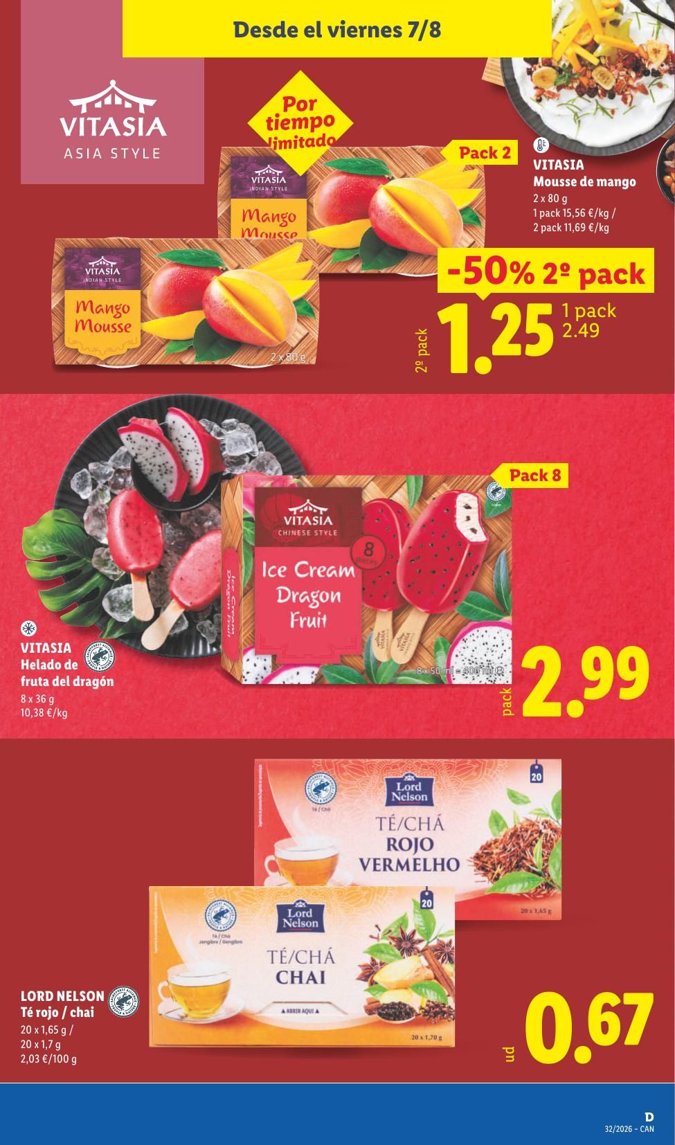 Folleto Lidl Alimentación · 3 de agosto de 2026 – 9 de agosto de 2026 — Página 53
