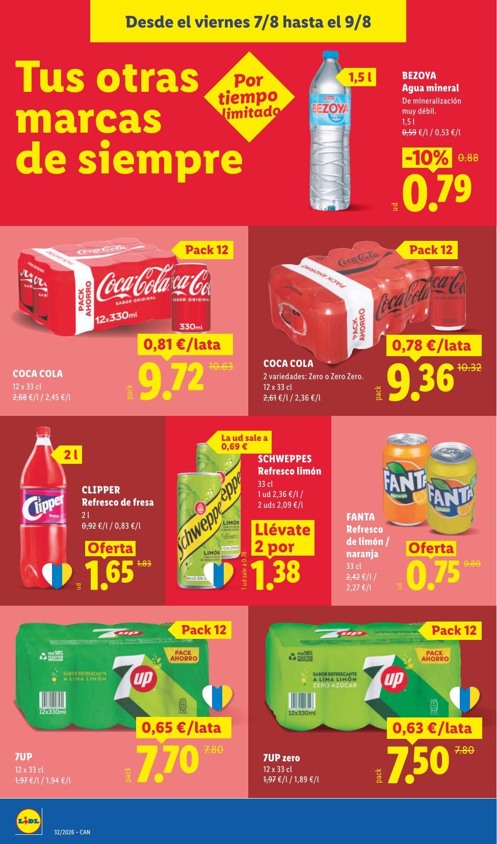 Folleto Lidl Alimentación · 3 de agosto de 2026 – 9 de agosto de 2026 — Página 58