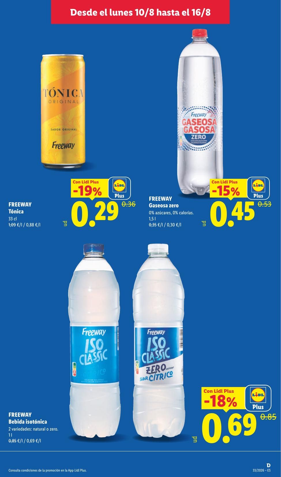 Folleto Lidl Alimentación · 10 de agosto de 2026 – 16 de agosto de 2026 — Página 25
