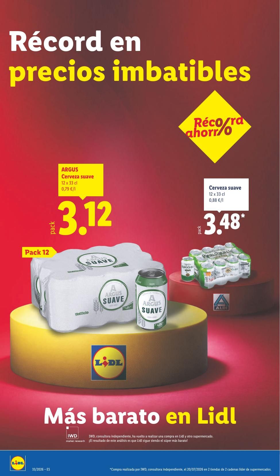 Folleto Lidl Alimentación · 10 de agosto de 2026 – 16 de agosto de 2026 — Página 32