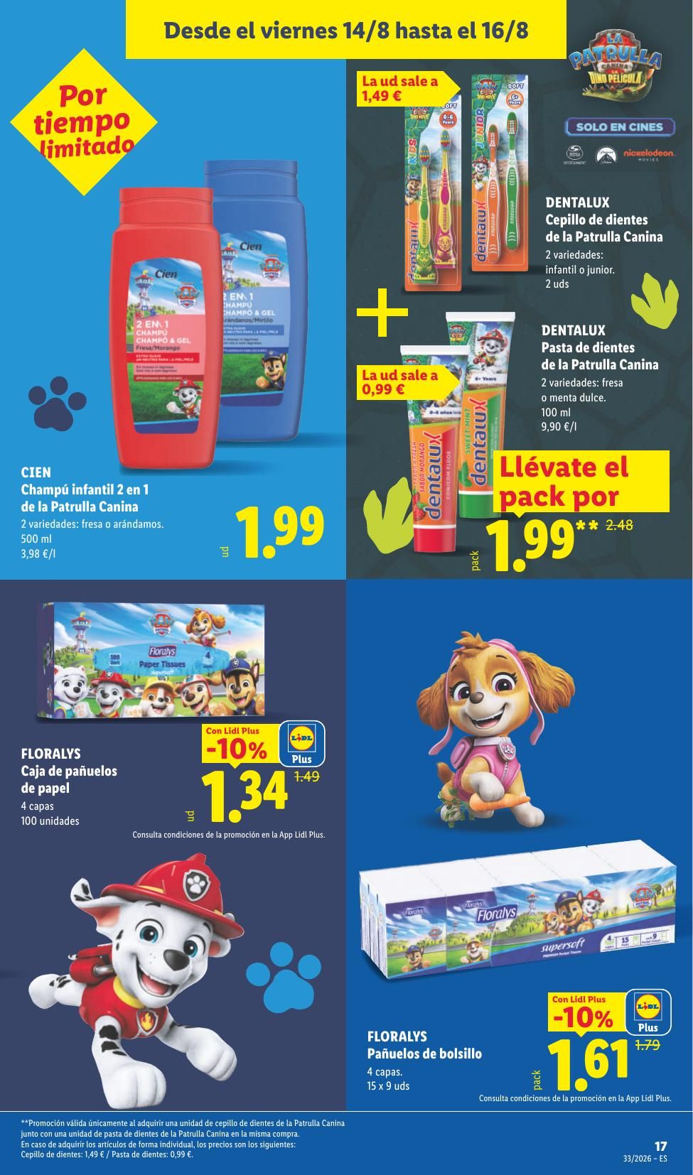 Folleto Lidl Alimentación · 10 de agosto de 2026 – 16 de agosto de 2026 — Página 49