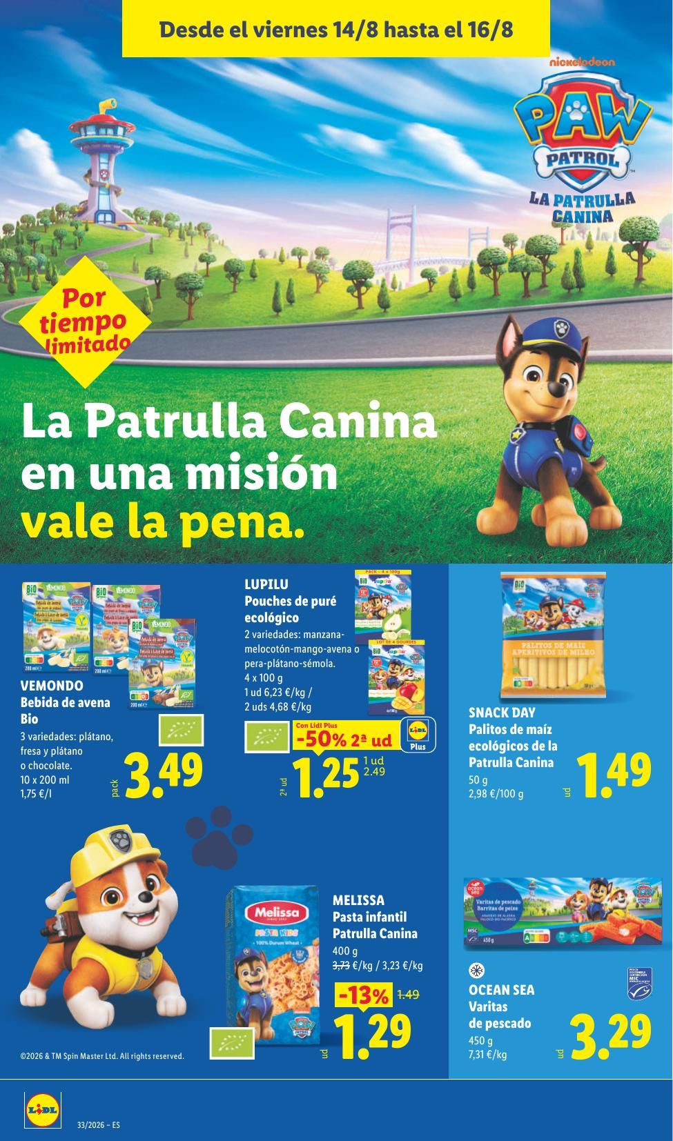 Folleto Lidl Alimentación · 10 de agosto de 2026 – 16 de agosto de 2026 — Página 48
