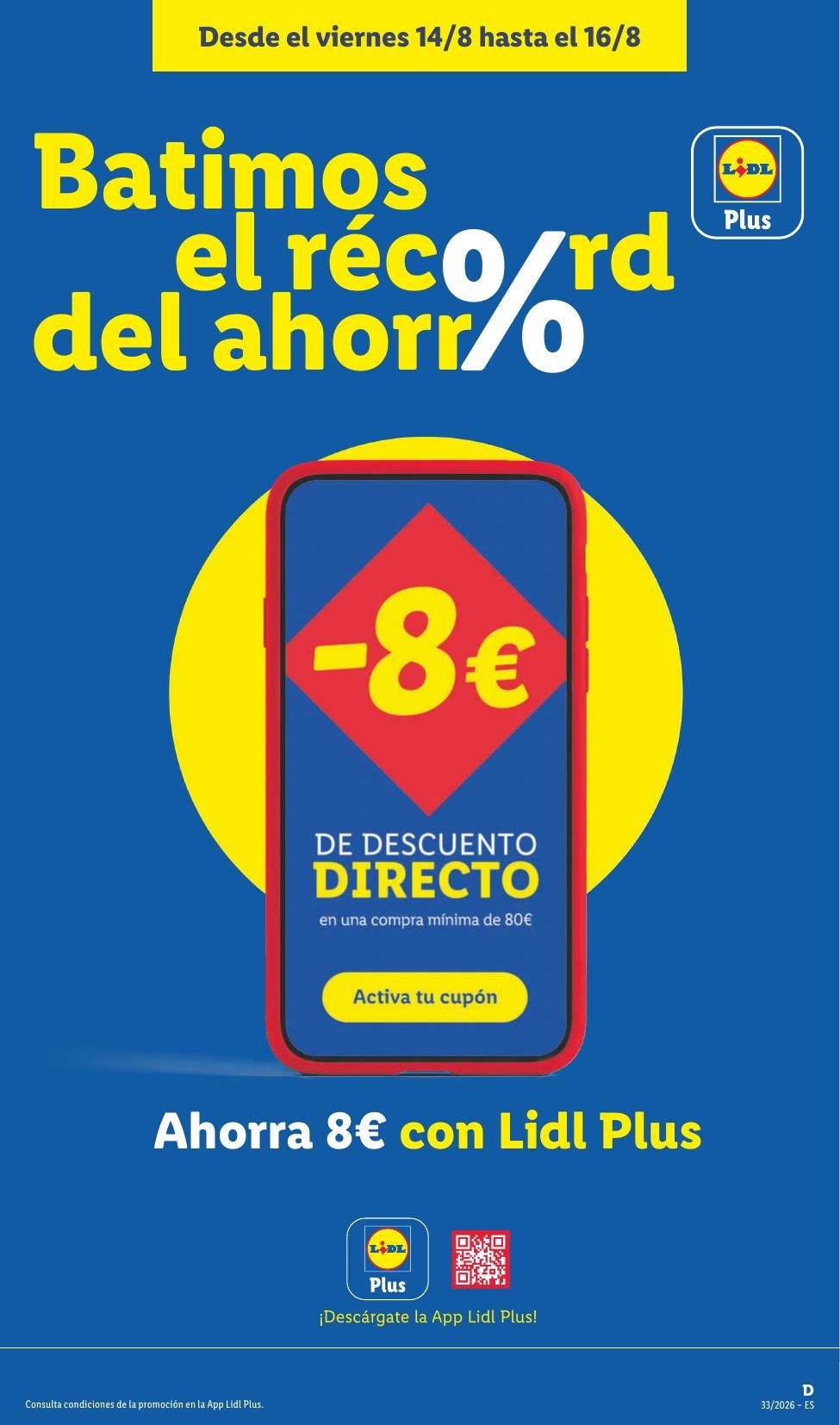 Folleto Lidl Alimentación · 10 de agosto de 2026 – 16 de agosto de 2026 — Página 31