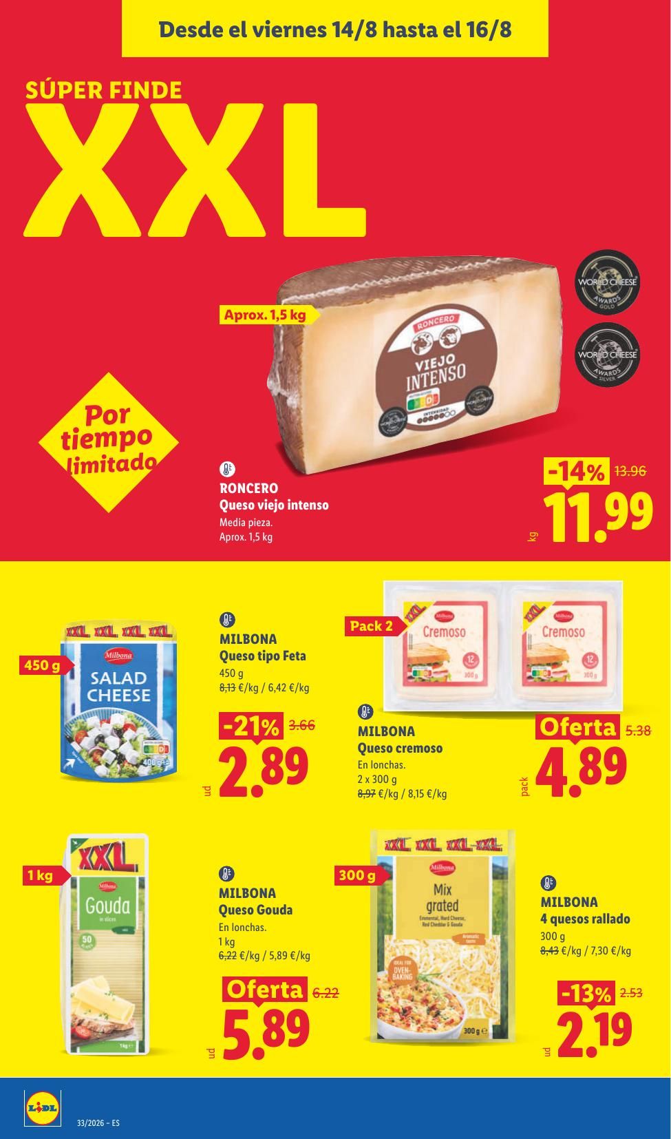 Folleto Lidl Alimentación · 10 de agosto de 2026 – 16 de agosto de 2026 — Página 38