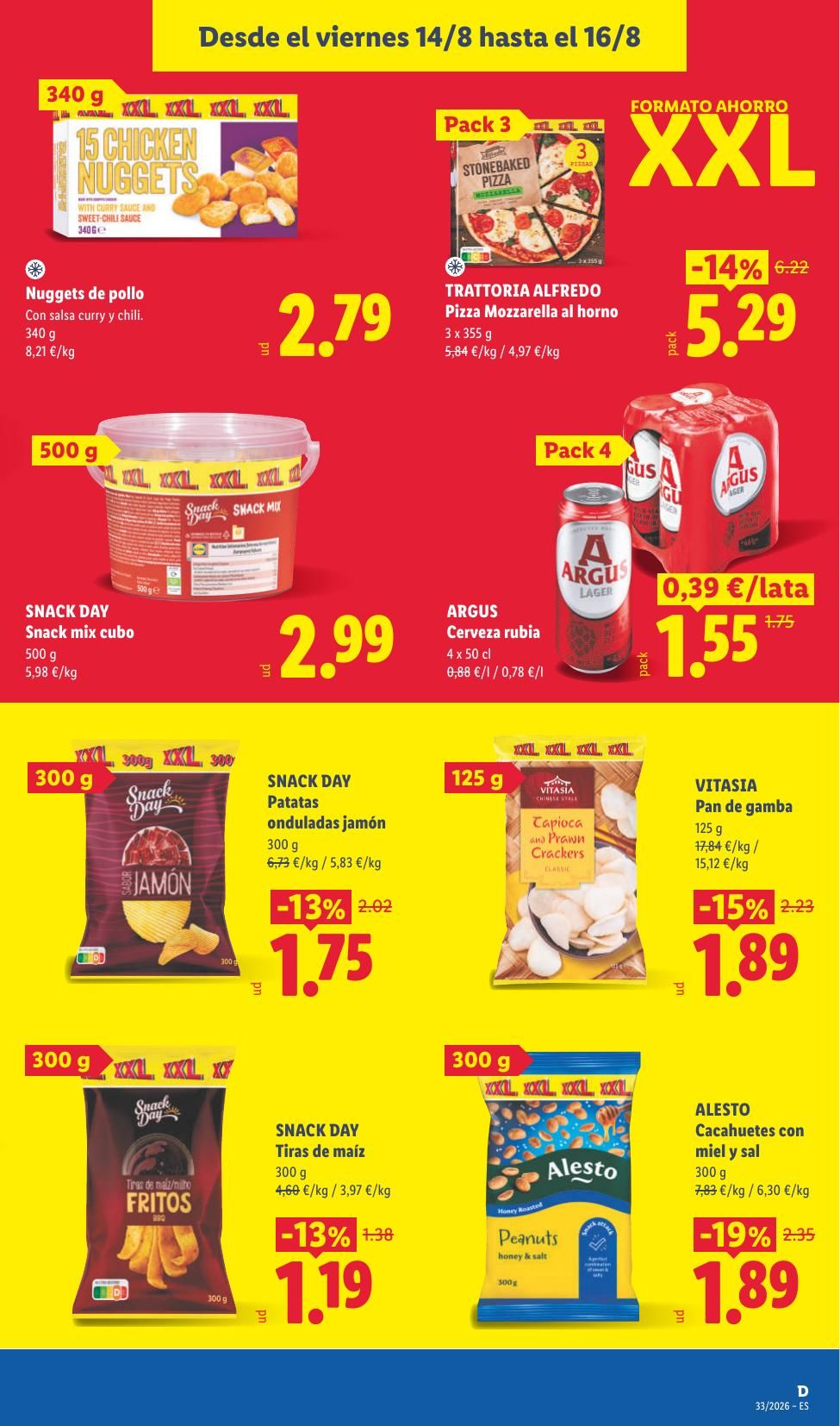 Folleto Lidl Alimentación · 10 de agosto de 2026 – 16 de agosto de 2026 — Página 41