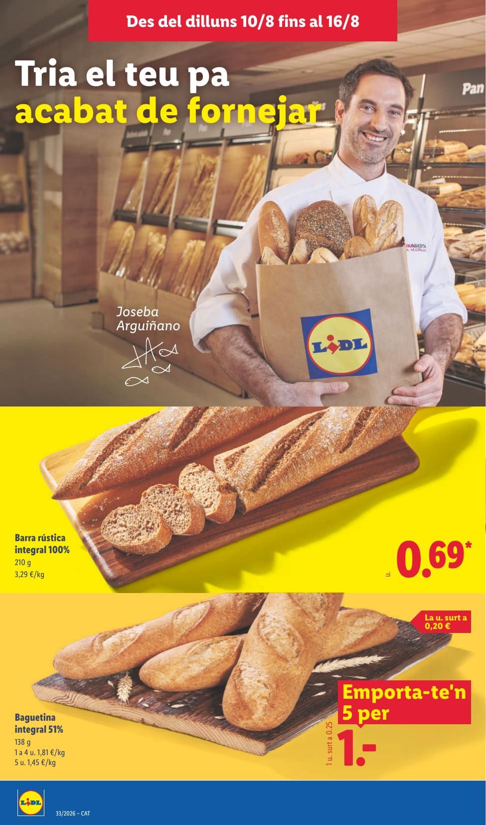 Folleto Lidl Alimentación · 10 de agosto de 2026 – 16 de agosto de 2026 — Página 4