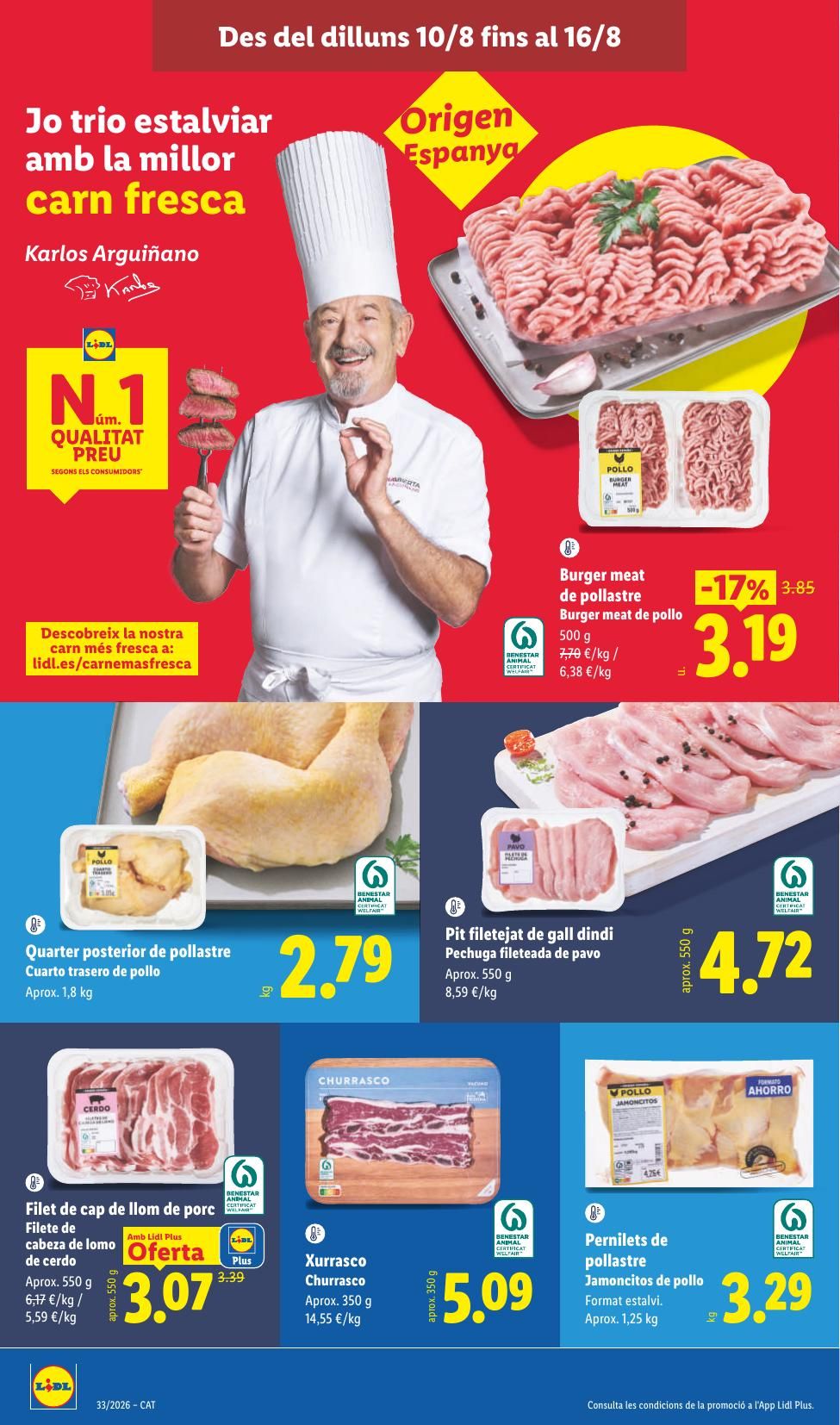 Folleto Lidl Alimentación · 10 de agosto de 2026 – 16 de agosto de 2026 — Página 6