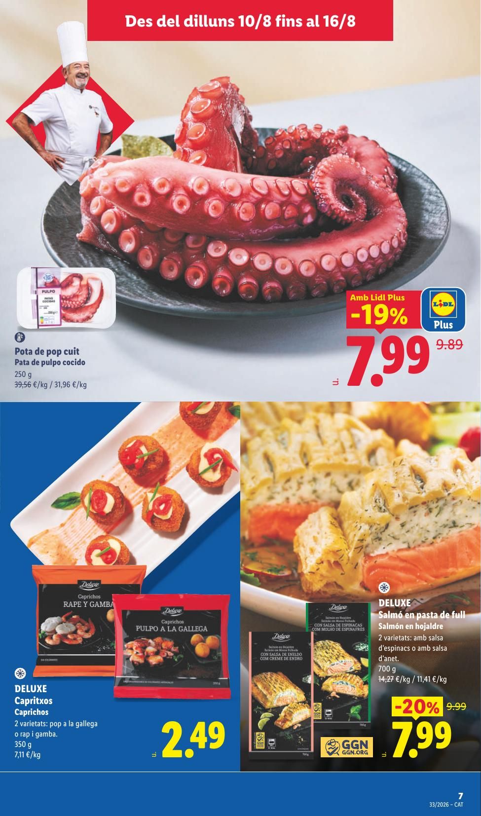 Folleto Lidl Alimentación · 10 de agosto de 2026 – 16 de agosto de 2026 — Página 9