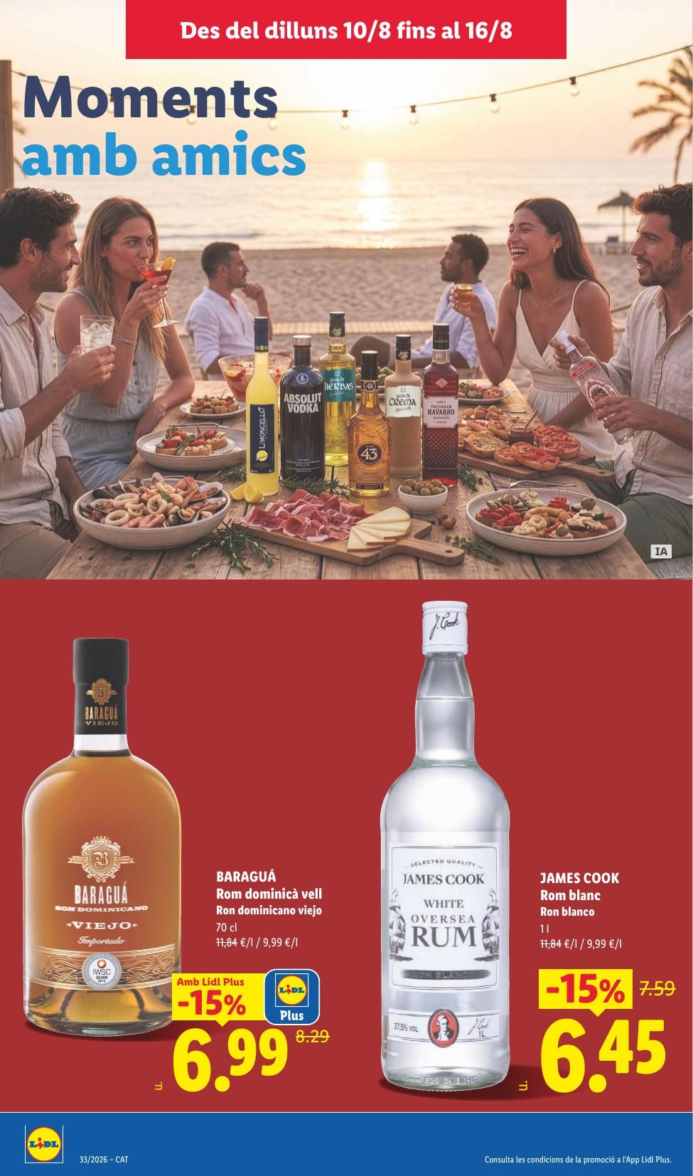 Folleto Lidl Alimentación · 10 de agosto de 2026 – 16 de agosto de 2026 — Página 18