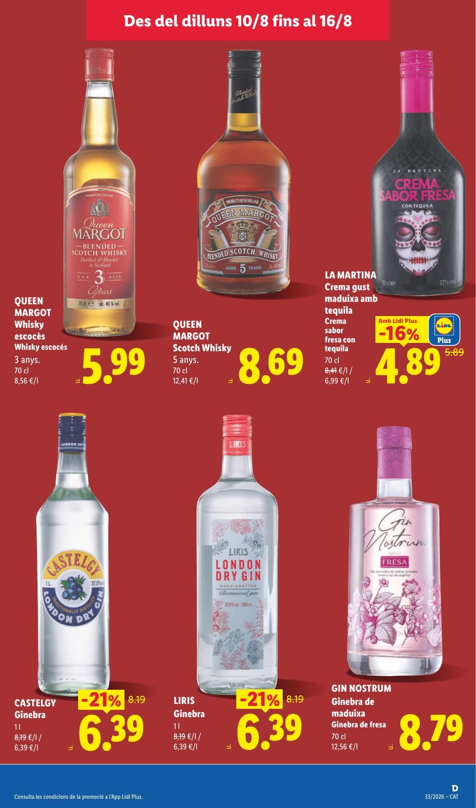 Folleto Lidl Alimentación · 10 de agosto de 2026 – 16 de agosto de 2026 — Página 19