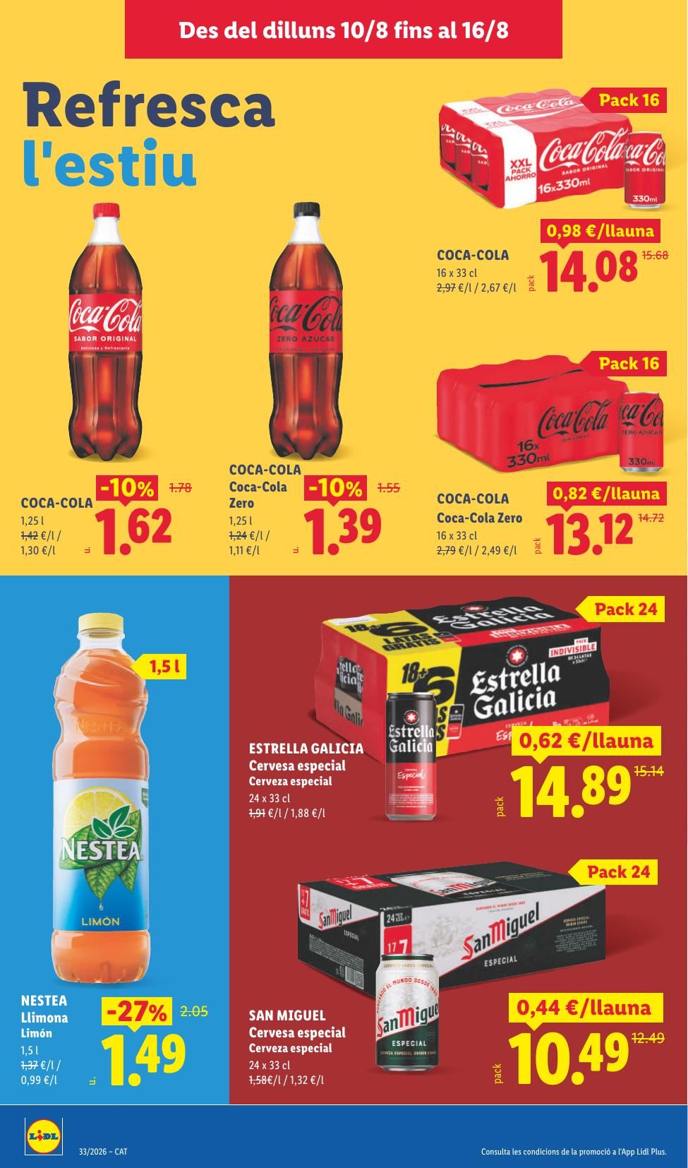 Folleto Lidl Alimentación · 10 de agosto de 2026 – 16 de agosto de 2026 — Página 20
