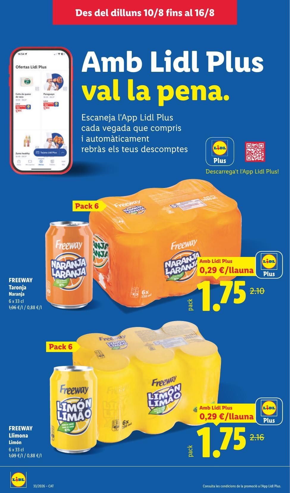 Folleto Lidl Alimentación · 10 de agosto de 2026 – 16 de agosto de 2026 — Página 26