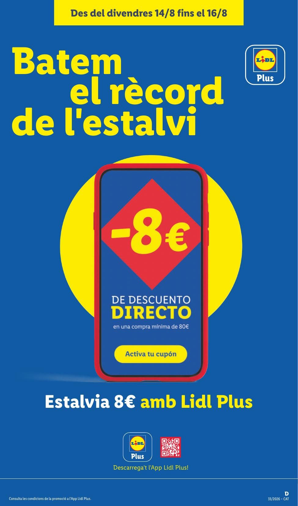 Folleto Lidl Alimentación · 10 de agosto de 2026 – 16 de agosto de 2026 — Página 31