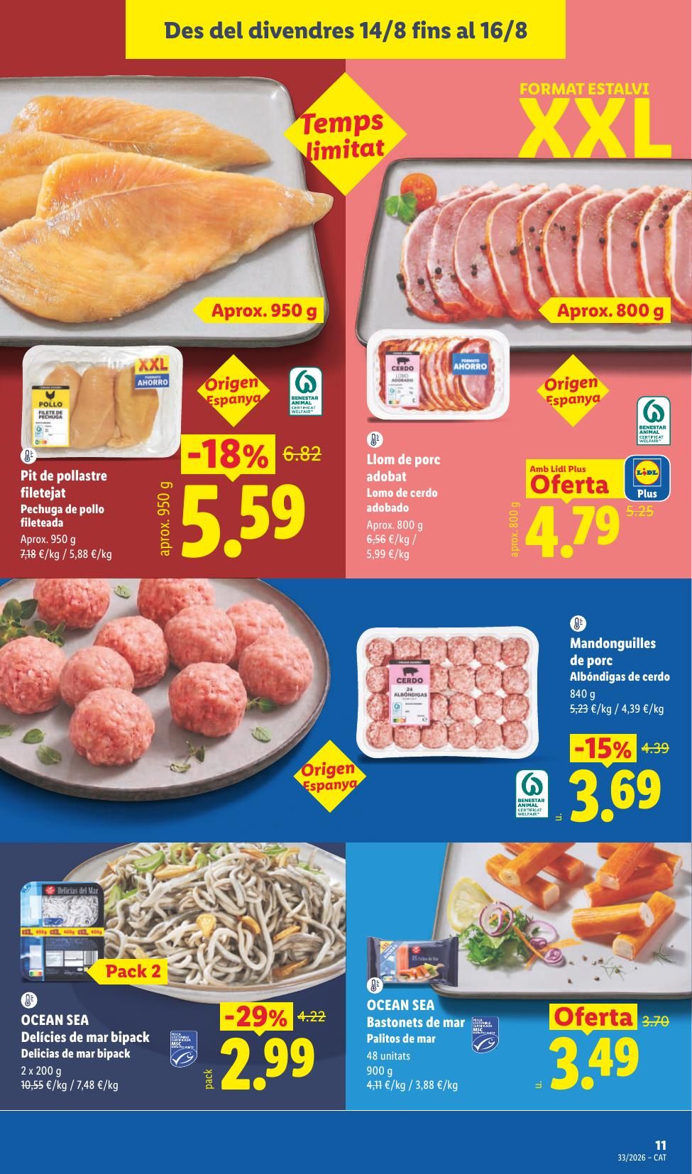 Folleto Lidl Alimentación · 10 de agosto de 2026 – 16 de agosto de 2026 — Página 37