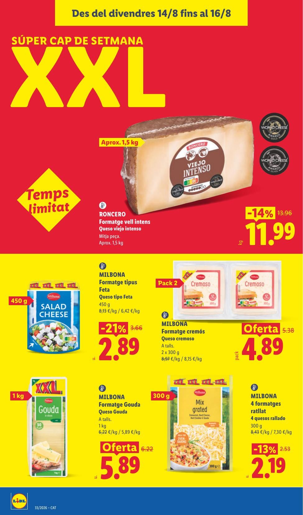 Folleto Lidl Alimentación · 10 de agosto de 2026 – 16 de agosto de 2026 — Página 38