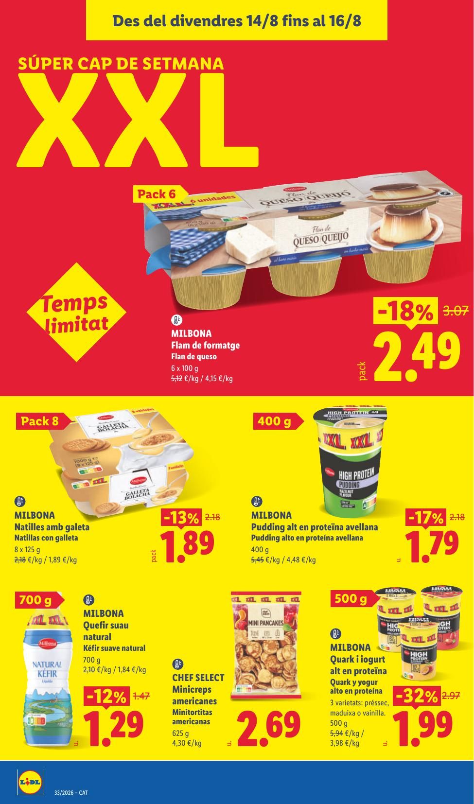 Folleto Lidl Alimentación · 10 de agosto de 2026 – 16 de agosto de 2026 — Página 40