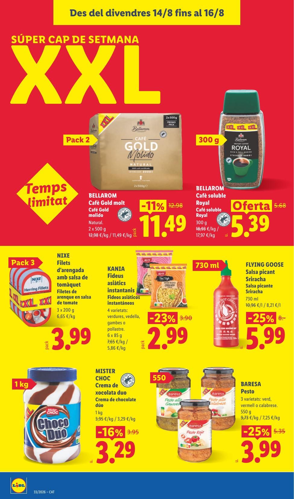 Folleto Lidl Alimentación · 10 de agosto de 2026 – 16 de agosto de 2026 — Página 42
