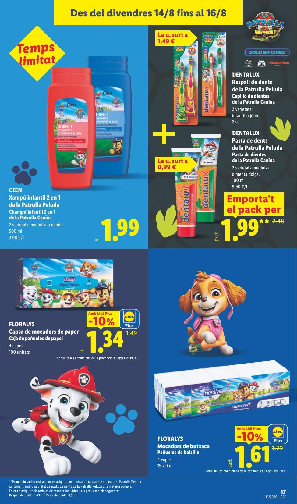 Folleto Lidl Alimentación · 10 de agosto de 2026 – 16 de agosto de 2026 — Página 49