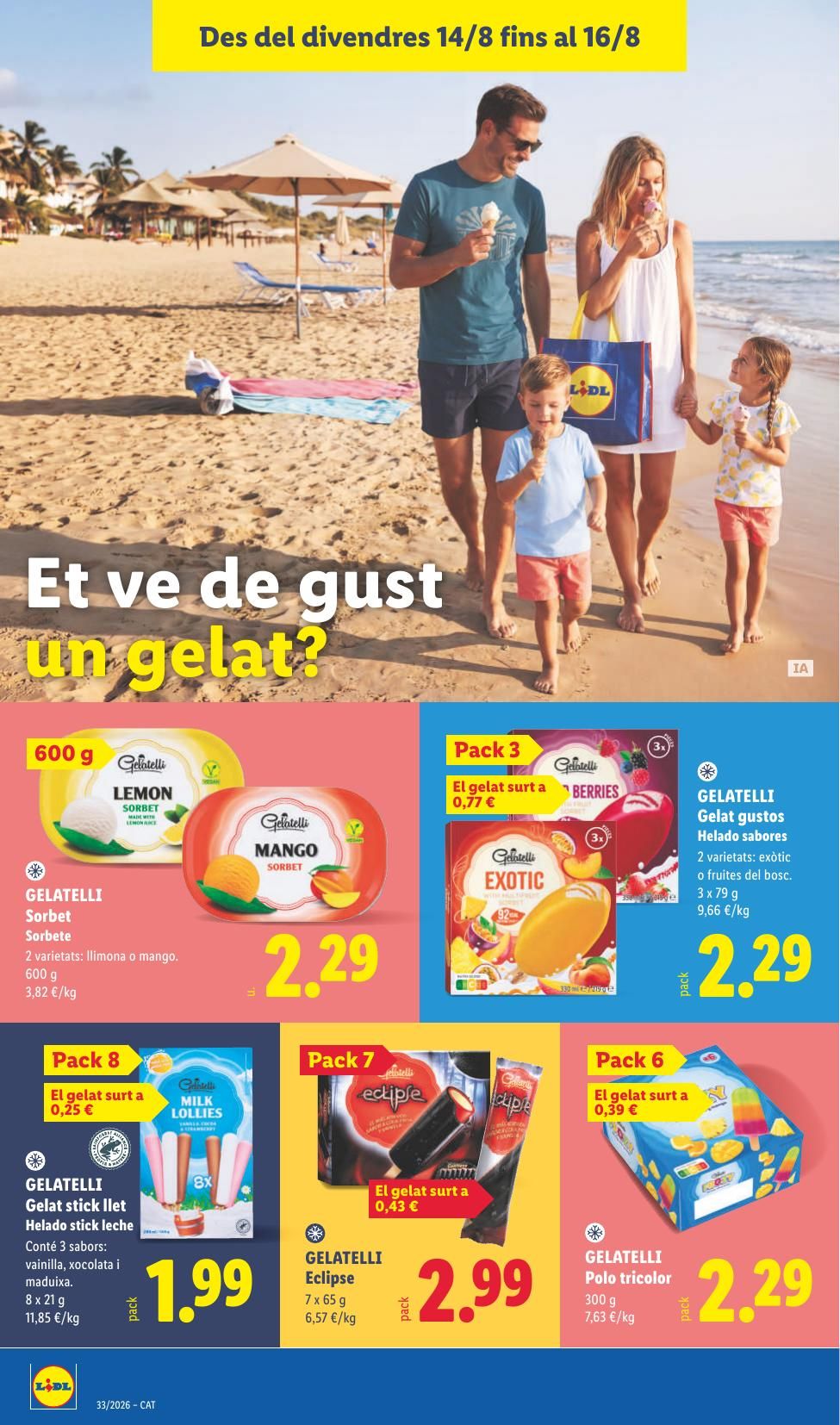 Folleto Lidl Alimentación · 10 de agosto de 2026 – 16 de agosto de 2026 — Página 50