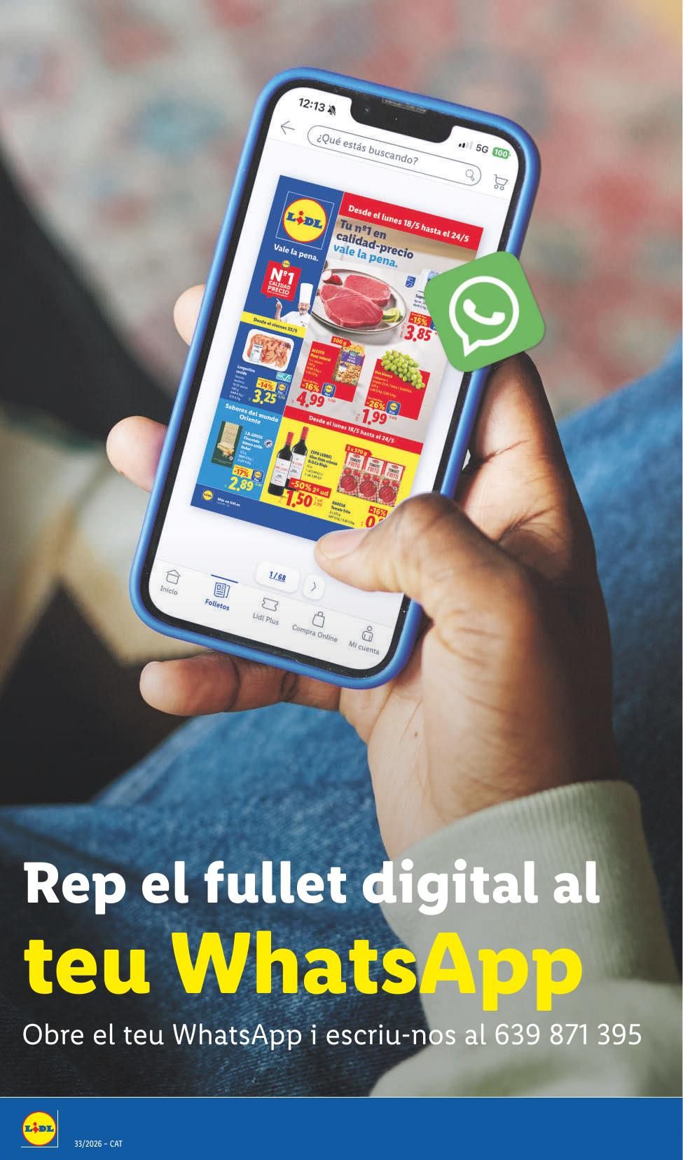 Folleto Lidl Alimentación · 10 de agosto de 2026 – 16 de agosto de 2026 — Página 58