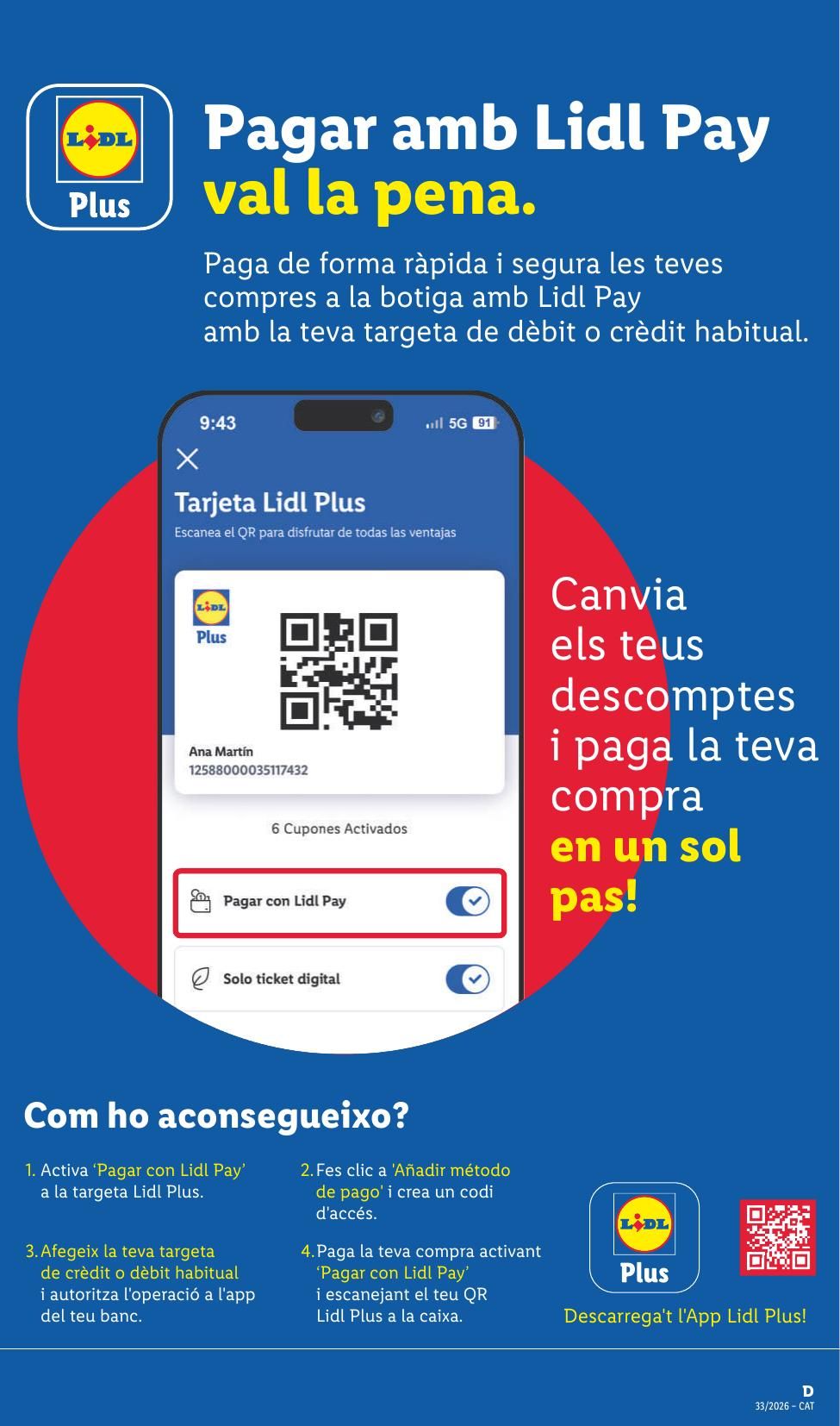 Folleto Lidl Alimentación · 10 de agosto de 2026 – 16 de agosto de 2026 — Página 59