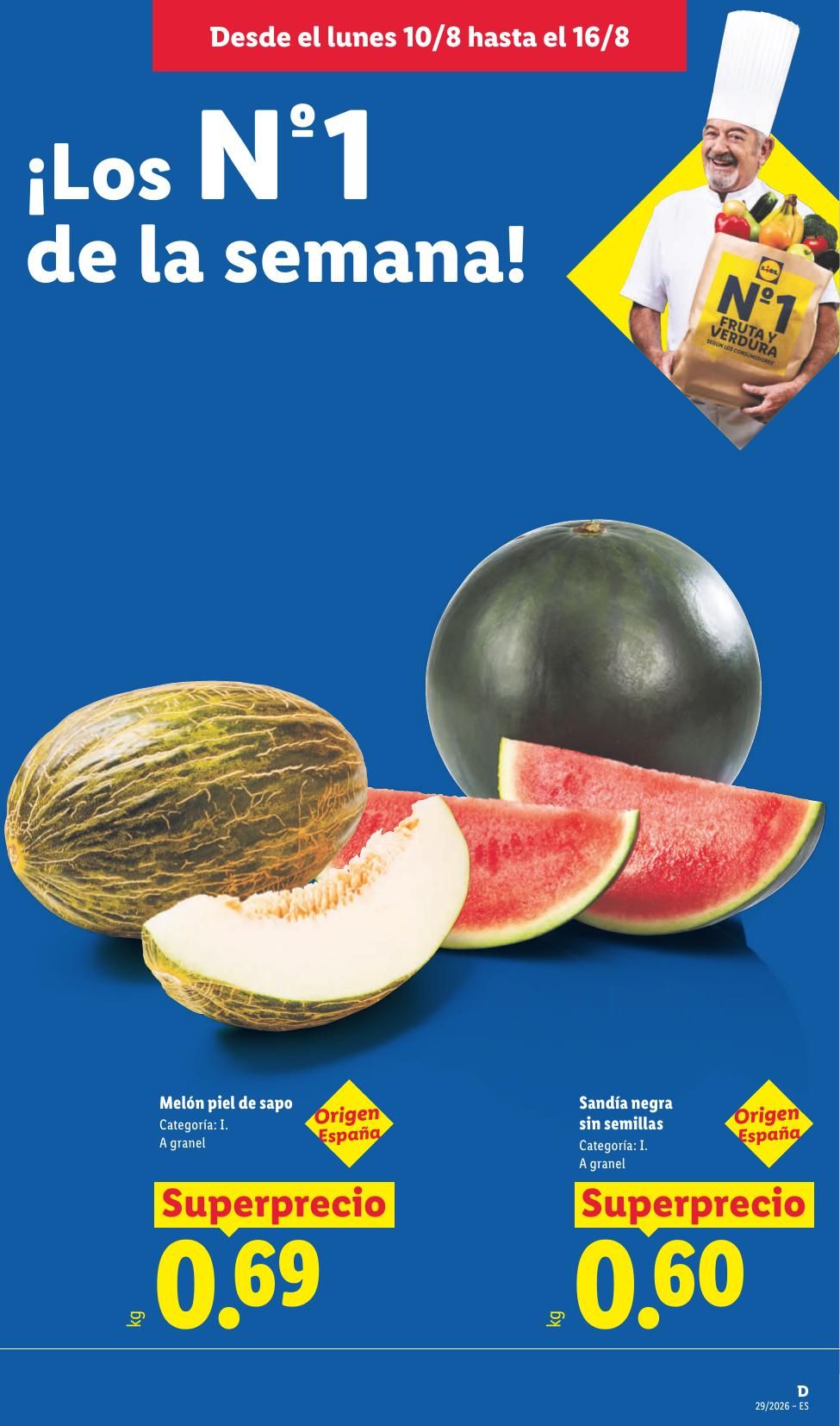 Folleto Lidl Alimentación · 10 de agosto de 2026 – 16 de agosto de 2026 — Página 3