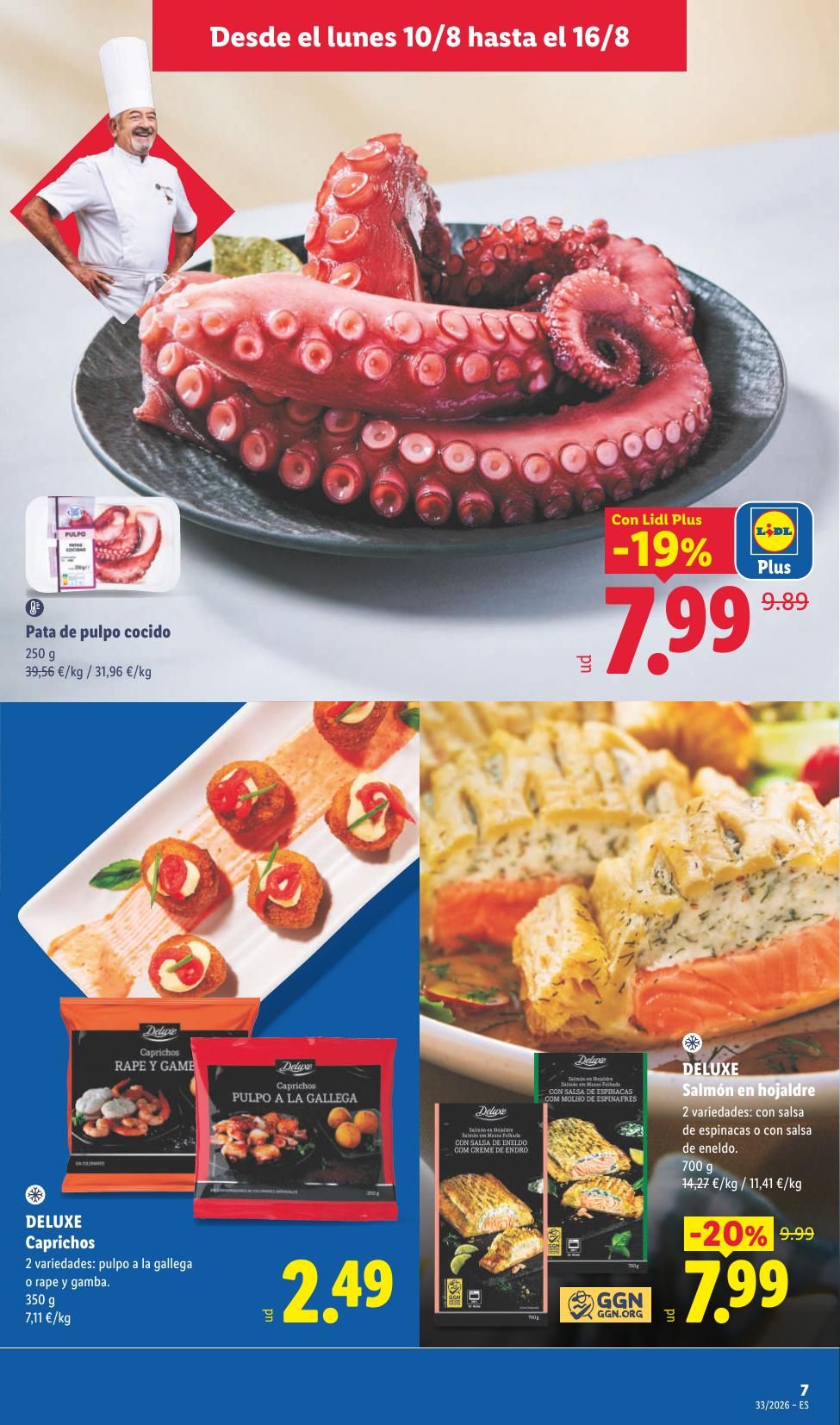 Folleto Lidl Alimentación · 10 de agosto de 2026 – 16 de agosto de 2026 — Página 9