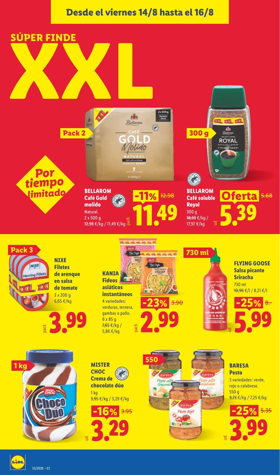 Folleto Lidl Alimentación · 10 de agosto de 2026 – 16 de agosto de 2026 — Página 42