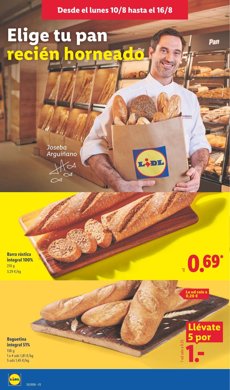 Folleto Lidl Alimentación · 10 de agosto de 2026 – 16 de agosto de 2026 — Página 4