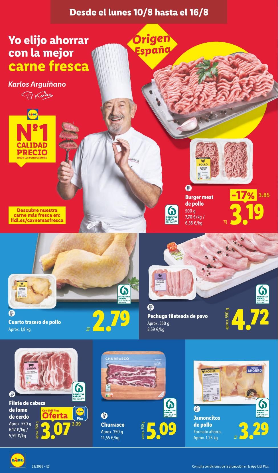 Folleto Lidl Alimentación · 10 de agosto de 2026 – 16 de agosto de 2026 — Página 6