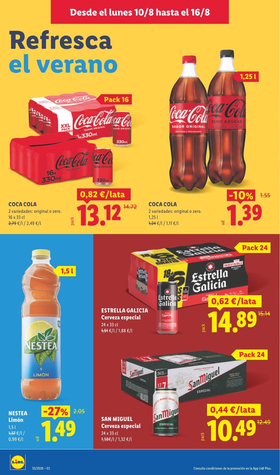 Folleto Lidl Alimentación · 10 de agosto de 2026 – 16 de agosto de 2026 — Página 20