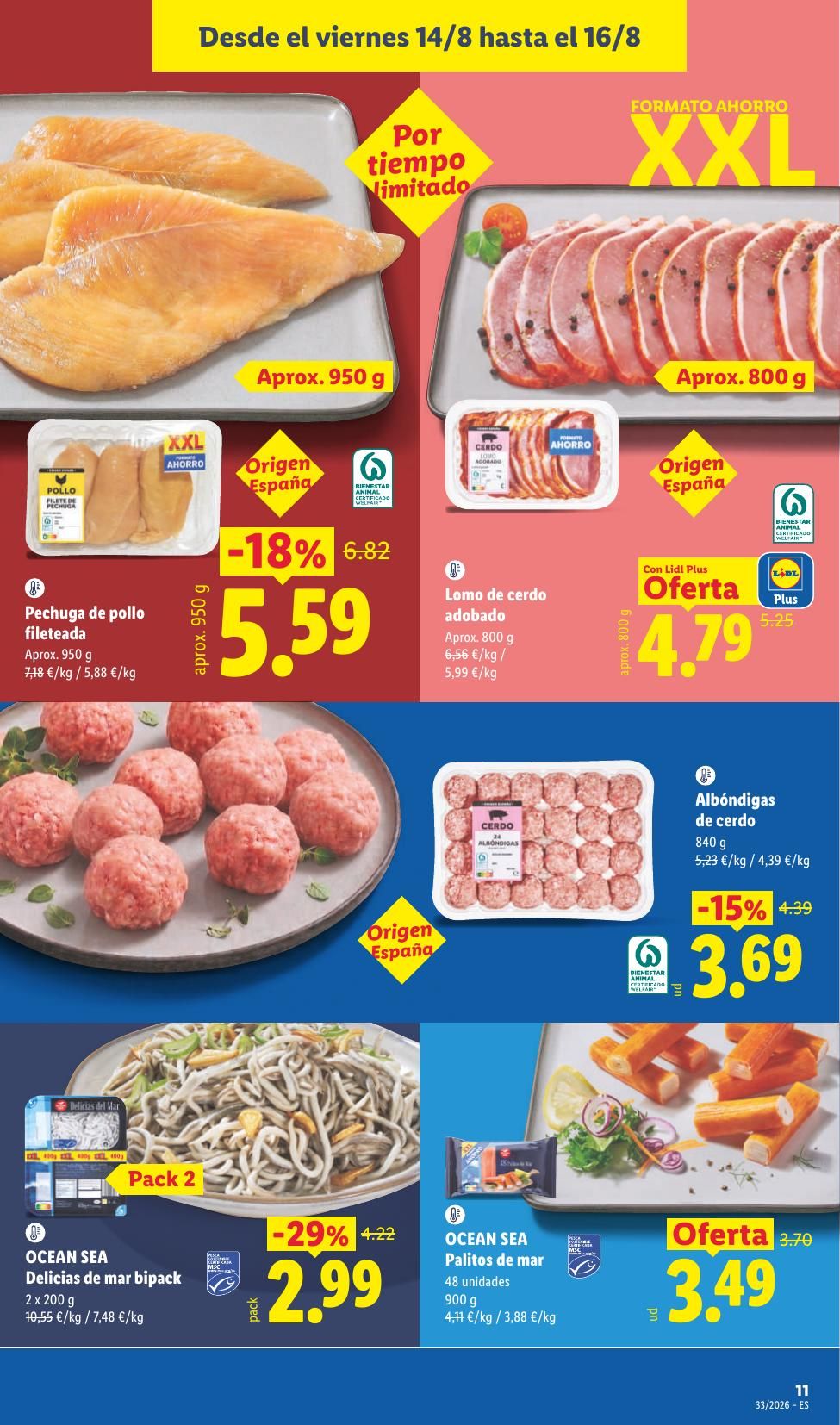 Folleto Lidl Alimentación · 10 de agosto de 2026 – 16 de agosto de 2026 — Página 37