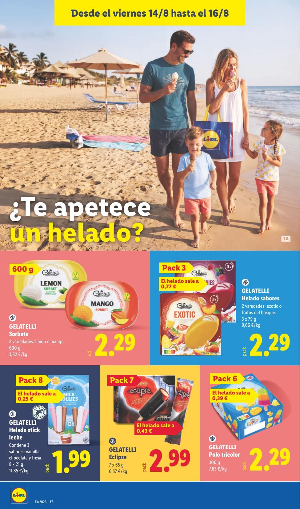Folleto Lidl Alimentación · 10 de agosto de 2026 – 16 de agosto de 2026 — Página 50